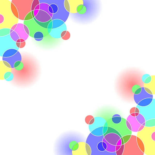 Φωτεινά Χρωματισμένα Κύκλους Φόντο Διαθέσιμο Jpeg Και Eps8 Μορφές — Διανυσματικό Αρχείο