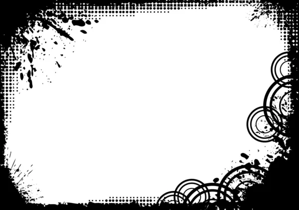 Conception Cadre Grunge Disponible Formats Joeg Eps8 — Image vectorielle