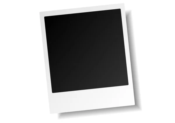 Prázdné Foto — Stockový vektor