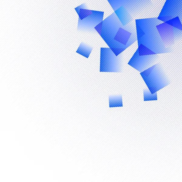 Fond Abstrait Avec Carrés Bleus Version Eps8 — Image vectorielle