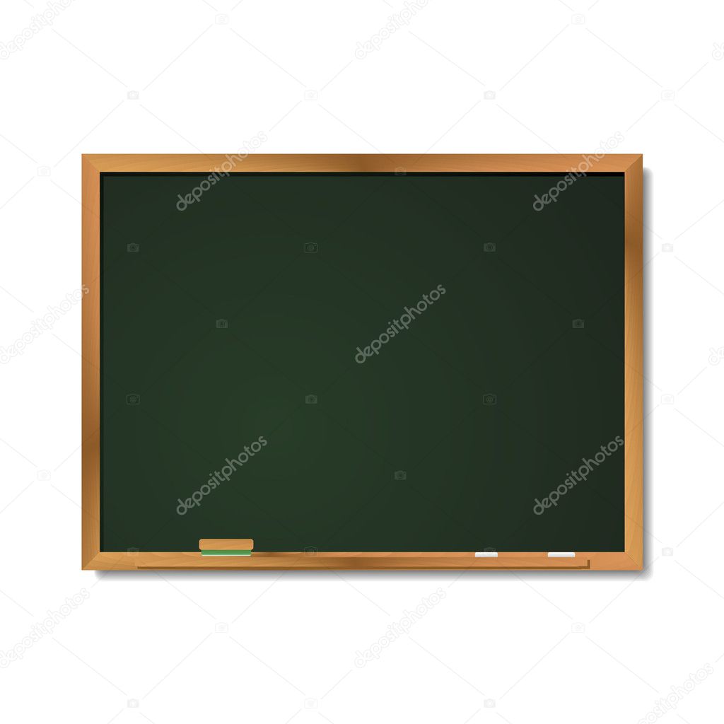 Image of a blank blackboard available in both jpeg and eps8 format
