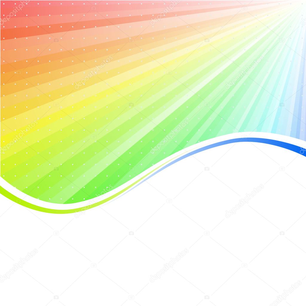 Rainbow coloured background. Available in jpeg and eps8 formats.