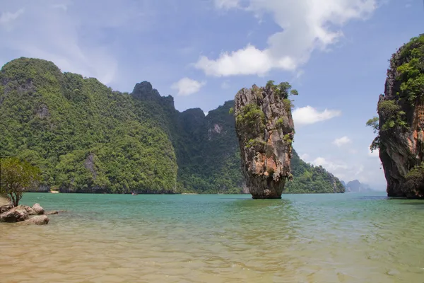 Ada Nea Phuket Adası James Bond Adlı Stok Resim