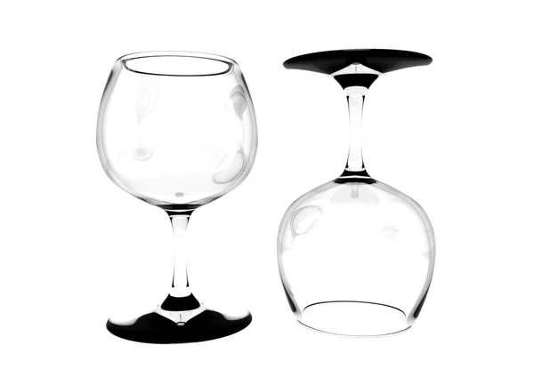 Two Water Glasses — Stock Photo, Image
