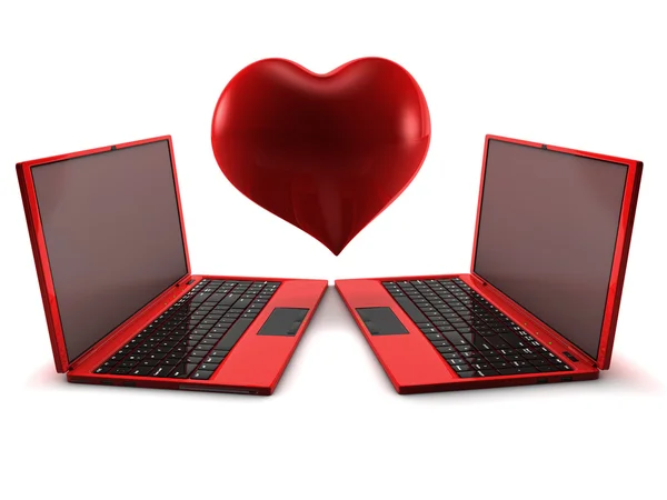 Internet Love — Stock Photo, Image