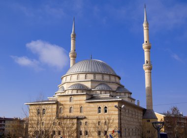 The turkish mosque clipart