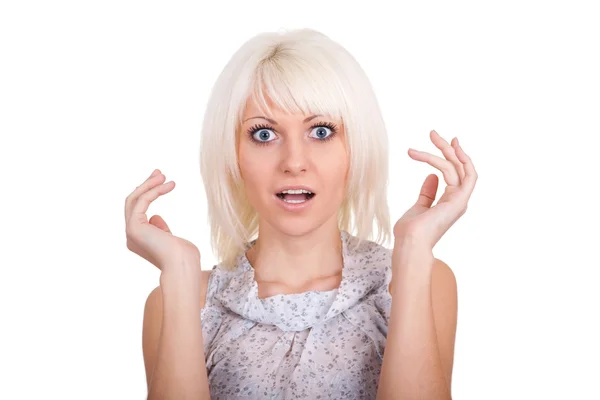 The surprised girl — Stock Photo, Image