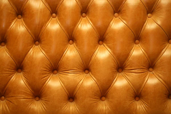 stock image Sepia picture of genuine leather upholstery