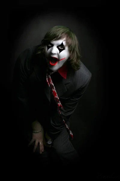 Joker Porträt — Stockfoto
