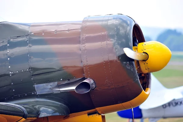 Propeller-Jagdflugzeug — Stockfoto