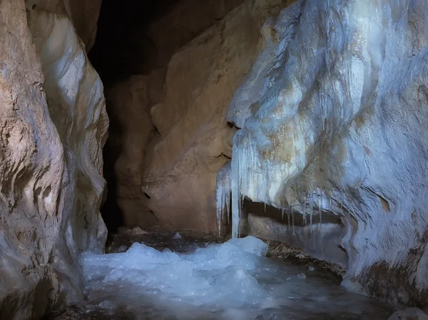 stock image Deep cave landscape