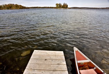 Potawatomi State Park Boat rental canoe dock Wisconsin Sturgeon Bay clipart