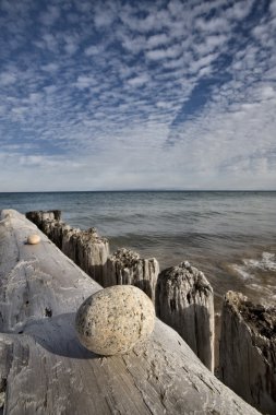 Lake Superior Northern Michigan fall autumn beautiful Whitefish Point clipart