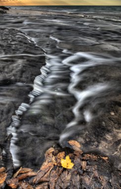 superior gölünün Kuzey michigan sonbahar sonbahar güzel huricane Nehri