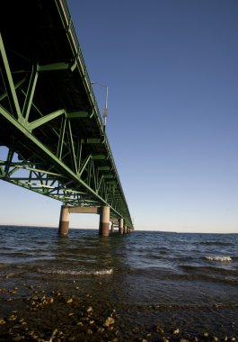 Makana şehir michigan sonbahar sonbahar st Ignace köprü