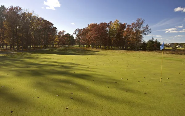 Northern Michigan Golf Course Late Afternoon Green — Stock Photo, Image