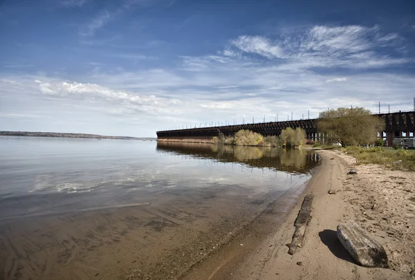 Ashland wisconson sjön fronten — Stockfoto
