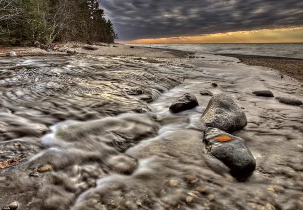 Lago Superior Norte Michigan — Fotografia de Stock