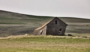 çiftlik evi sasaktchewan Kanada terk