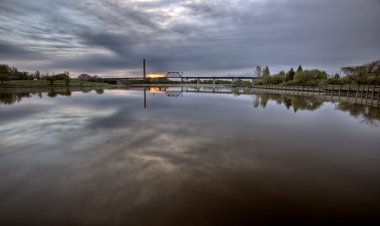 wakamaw Vadisi gündoğumu moose jaw saskatchewan