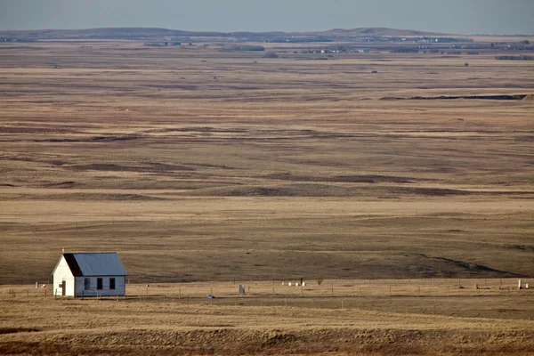 Старослов Янська Prairie Саскачеван Канади — стокове фото