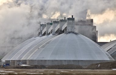 Potash Mine Saskatchewan Canada clipart