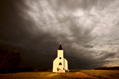 Bulutlu saskatchewan gün