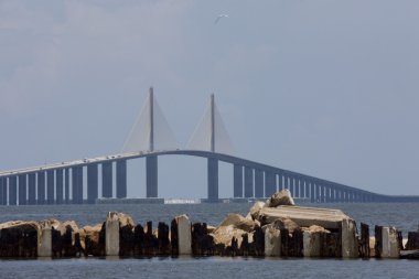 Sunshine skyway köprü florida tampa bay