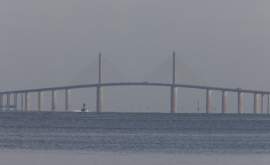 Sunshine skyway köprü florida tampa bay