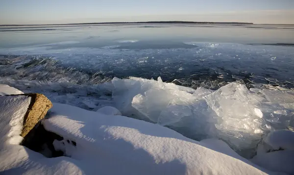 Lake Superior in Winter — Stock Photo, Image
