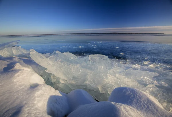 A téli tó superior — Stock Fotó