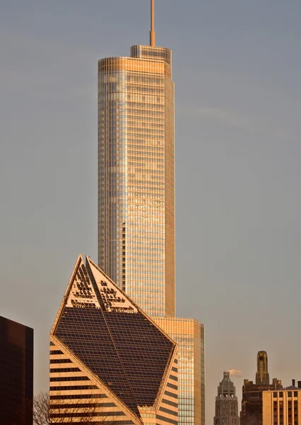 Chicago centrum stad — Stockfoto