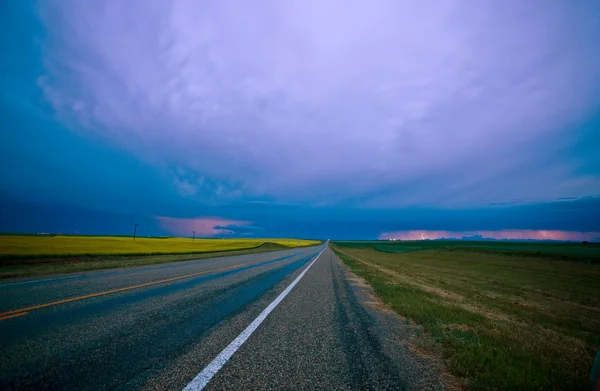 Bulutlu Saskatchewan Gün — Stok fotoğraf