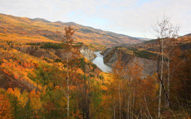 Grand canyon stikine Nehri Kuzey british Columbia