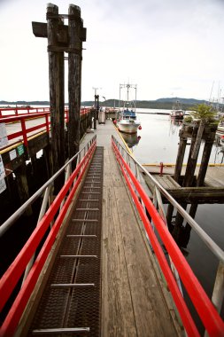 prince rupert iskelede fishingboats