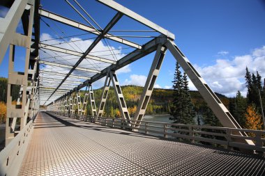 Stikine Nehri Köprüsü british Columbia