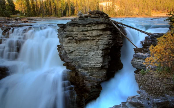 Athabasca Falls Jasper National Park Alberta — Stock Photo, Image