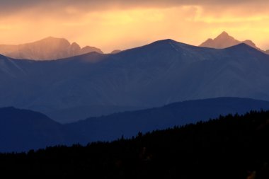 british Columbia manzaralı Kuzey rockies