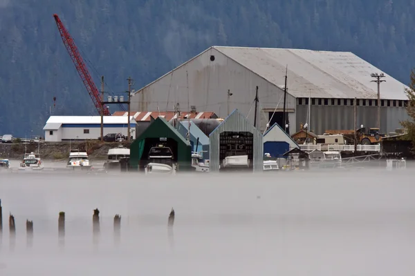Mill at Stewart British Columbia — Stock Photo, Image