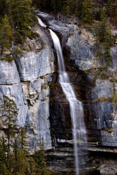 Tangle Creek Falls em Alberta, Canadá — Fotografia de Stock
