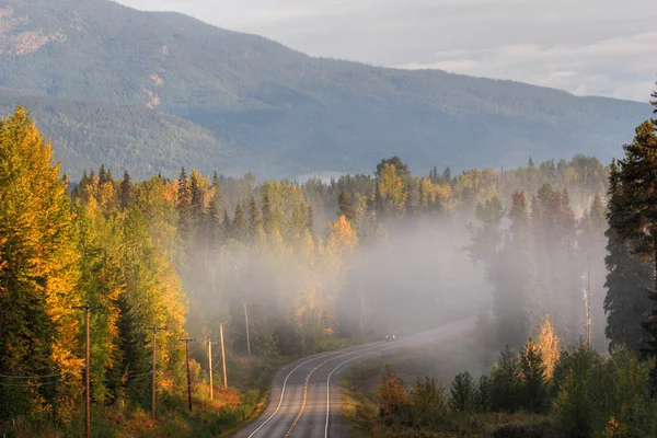 Yellowhead highway british columbia Kanada — Stockfoto