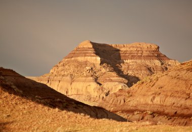 Kale butte büyük çamurlu Vadisi saskatchewan içinde