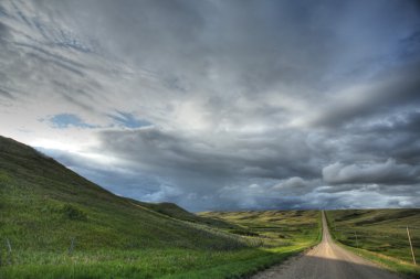 fırtına bulutları saskatchewan içinde