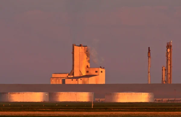 Kali Düngemittelfabrik Saskatchewan — Stockfoto
