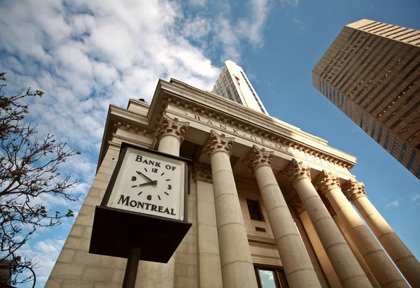 Edifício Old Bank Montreal Winnipeg — Fotografia de Stock