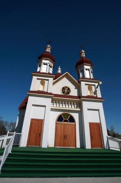 Ουκρανική Ορθόδοξη Εκκλησία Στη Μανιτόμπα Riverton — Φωτογραφία Αρχείου