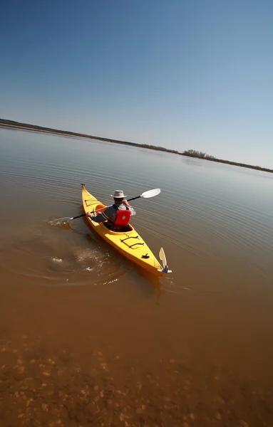 Kayaking in Manitoba — Stock Photo, Image