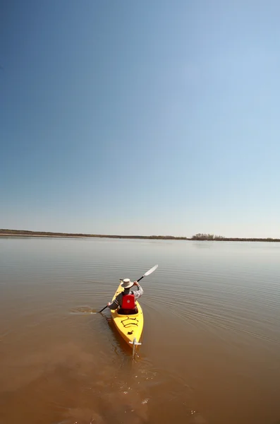 Kayaking in Manitoba — Stock Photo, Image
