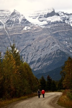 Güzel British Columbia 'da Robson Dağı