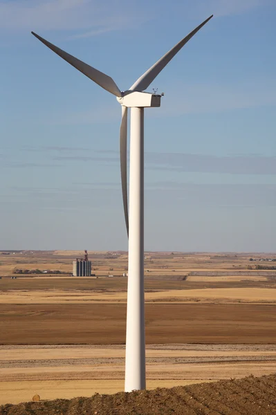 Windpark südlich des Möwensees saskatchewan — Stockfoto
